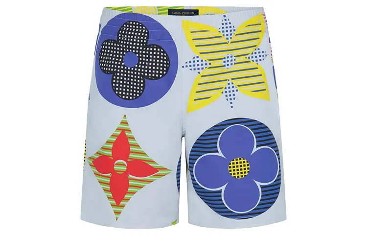 LOUIS VUITTON Casual Shorts Men's Light Blue