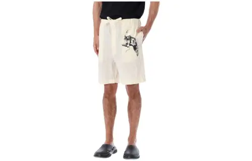 PRADA Casual Shorts Men's White Moderate