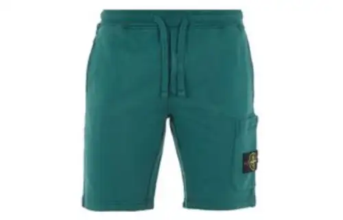STONE ISLAND Cargo Shorts Men's Green Moderate