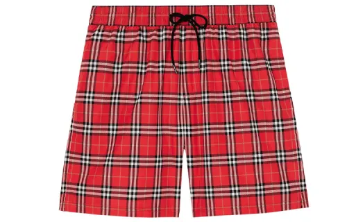 Burberry Casual Shorts Men's Red