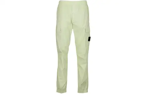 STONE ISLAND Compass Patch Elasticated Waist Cargo Trousers
