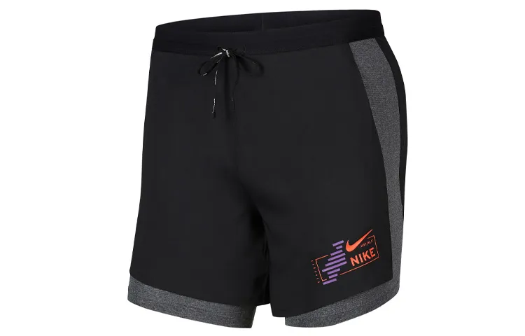 Nike Casual Shorts Men's Black Moderate