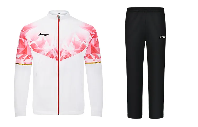 Li Ning Casual Sportswear Men's Stand Collar Moderate