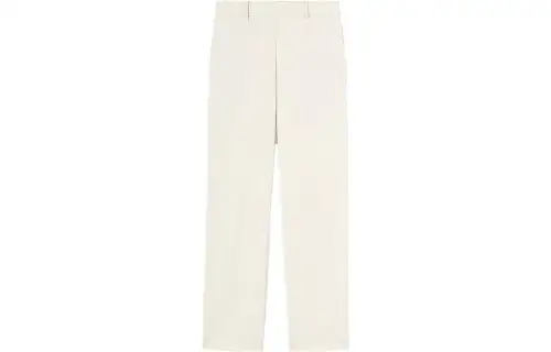 Loro Piana Casual Pants Men's Ecru Moderate Straight Fit Pants