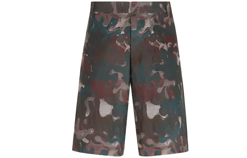 DIOR x PETER DOIG Casual Shorts Men's Multicolor