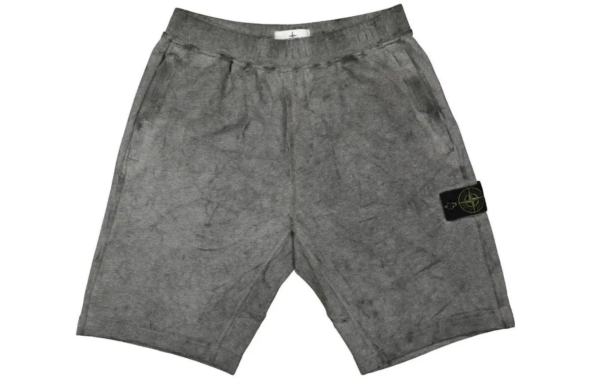 STONE ISLAND Casual Shorts Men's Gray Moderate