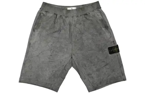 STONE ISLAND Casual Shorts Men's Gray Moderate