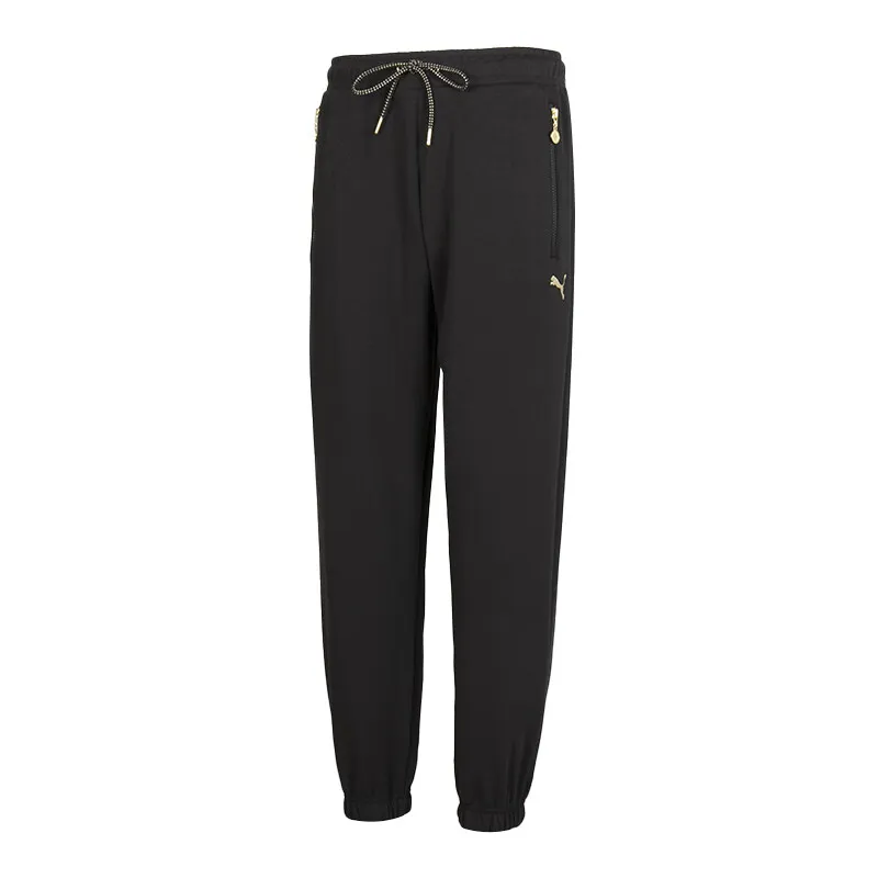PUMA Knitted Sweatpants Men's Black