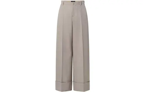 LOUIS VUITTON Casual Pants Men's Gray