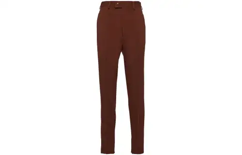 PRADA Casual Pants Men's Tobacco Moderate Tapered Pants