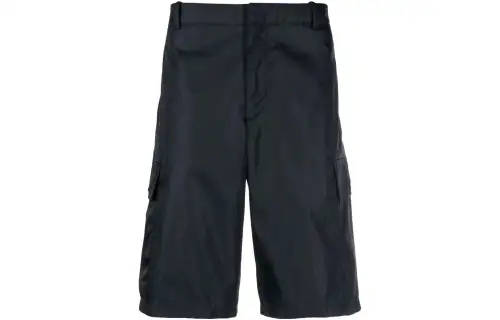 PRADA SS23 Cargo Shorts Men's Marine Blue