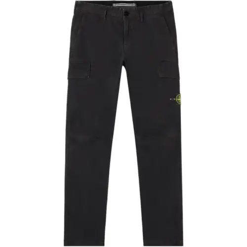 Stone Island logo-patch cargo pants
