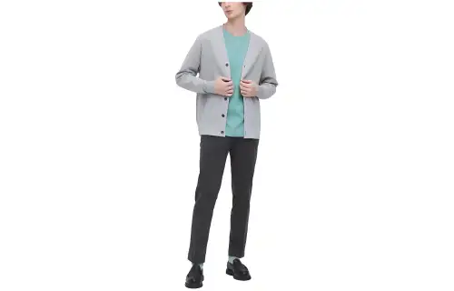 UNIQLO Suit Pants Men's Asphalt Gray