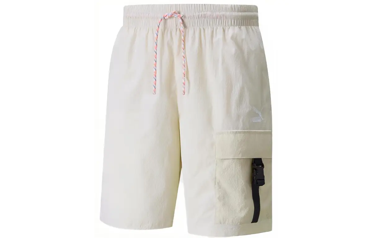 PUMA Casual Shorts Men's White Moderate