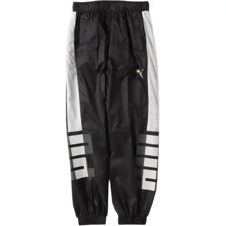 PUMA Casual Pants Men's Black Moderate Other