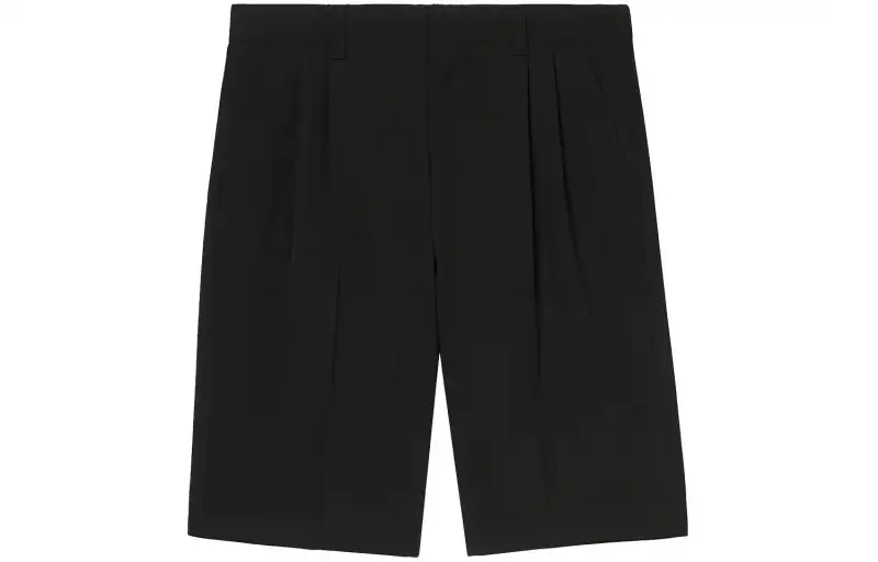 Burberry Casual Shorts Men's Black Moderate
