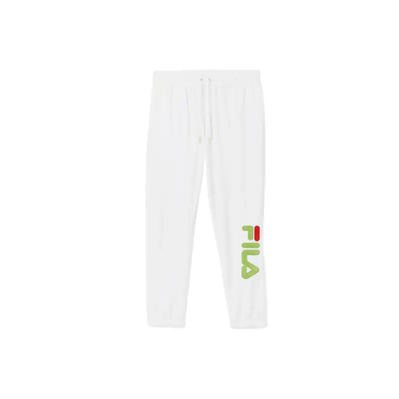 FILA Mansur Casual Pants Unisex White/Forest Green/Red