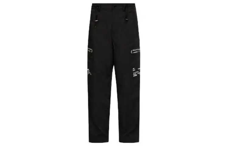 EVISU Casual Pants Men's Black Moderate Other