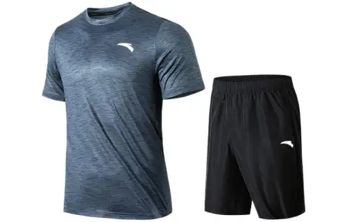 Anta Variety Training Collection Set Men's Midnight Gray/Black
