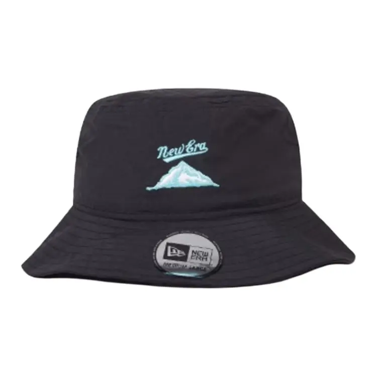 New Era Polyamide Bucket Hats Unisex Black