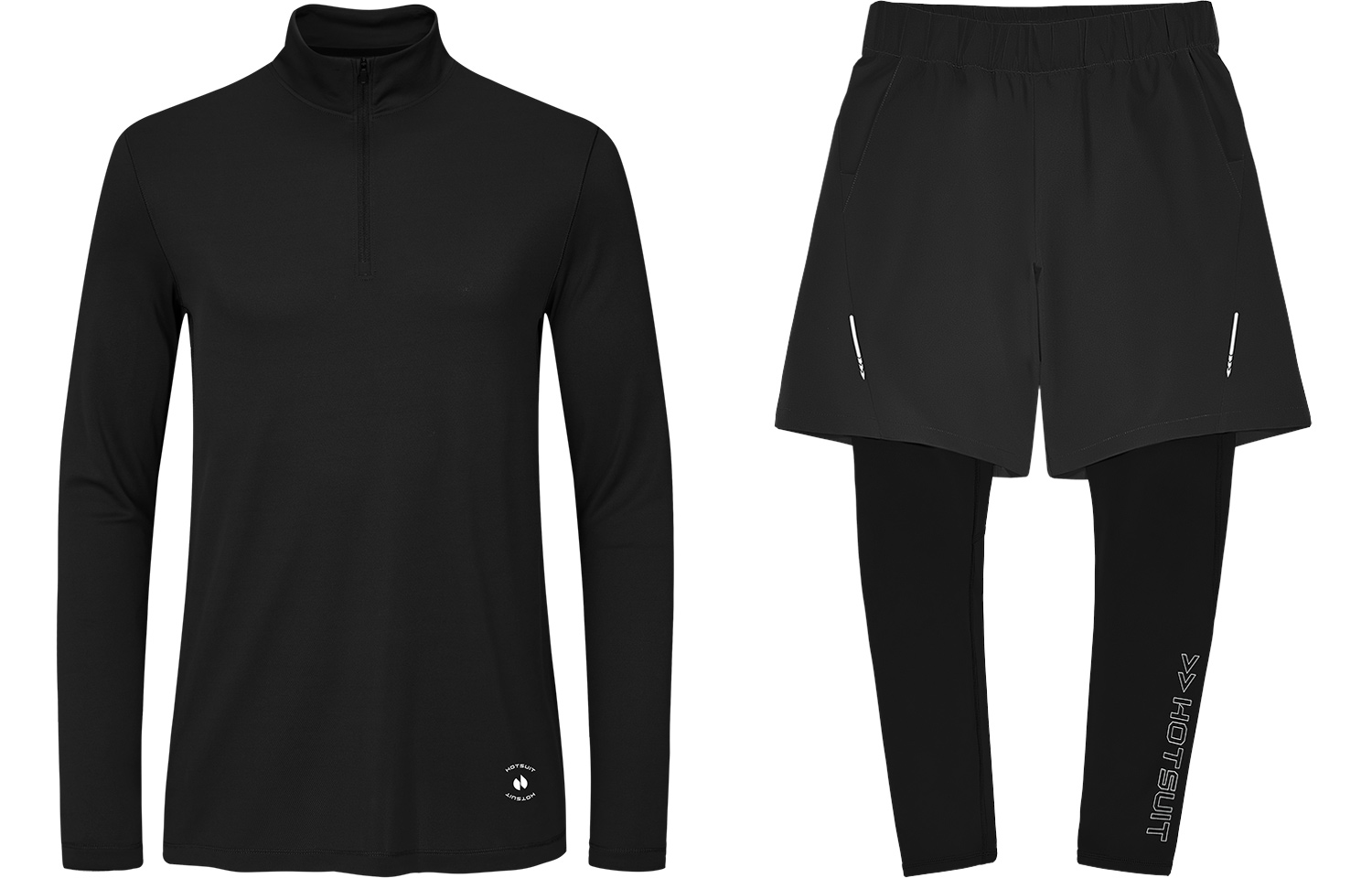HOTSUIT Casual Sportswear Men’s Stand Collar Moderate