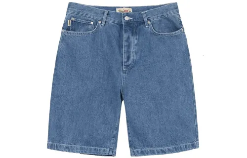 Stussy Denim Shorts Unisex Blue Moderate