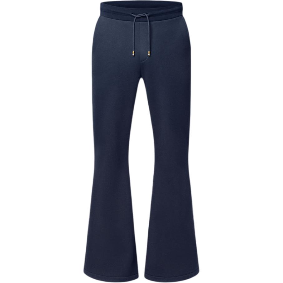 LOUIS VUITTON Flared Cotton And Cashmere Jersey Pants