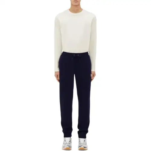 Bottega Veneta Casual Pants Men's Marine Blue