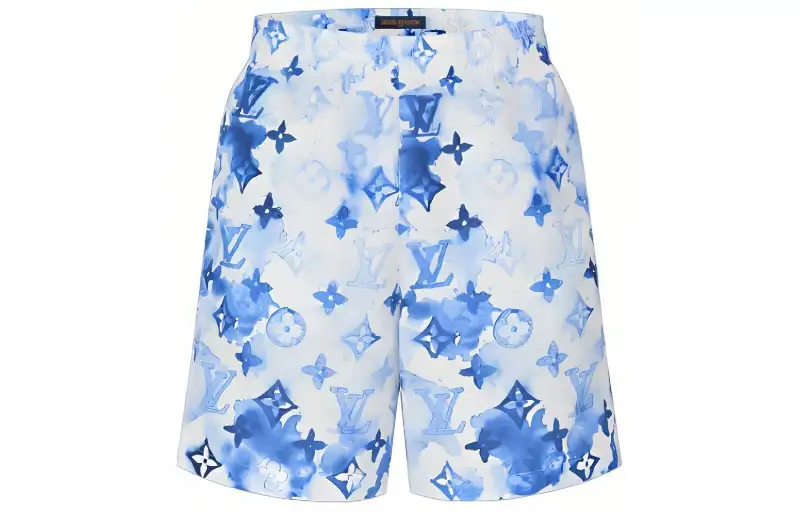LOUIS VUITTON SS21 Casual Shorts Men's Blue