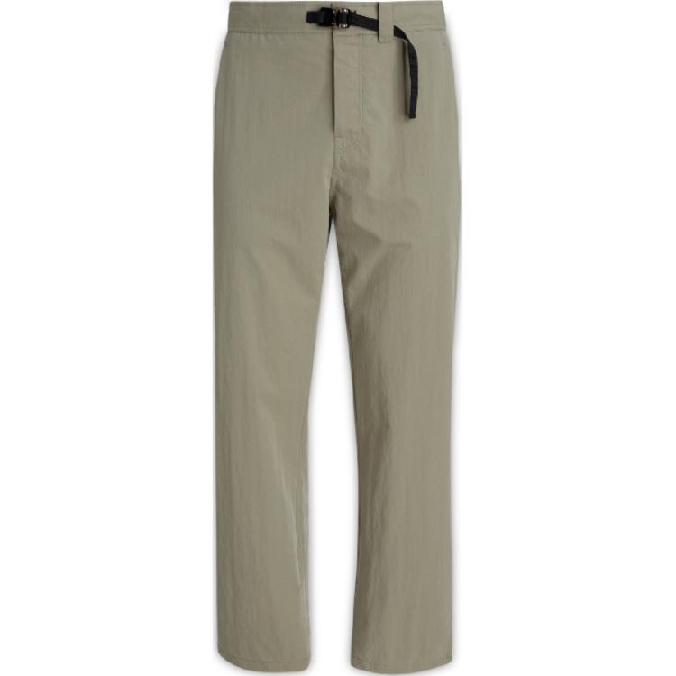 DIOR Homme Logo Patch Belted Waist Trousers
