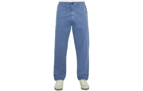 STONE ISLAND Pantaloni Fatigue Regular Fit Casual Pants Men's Blue