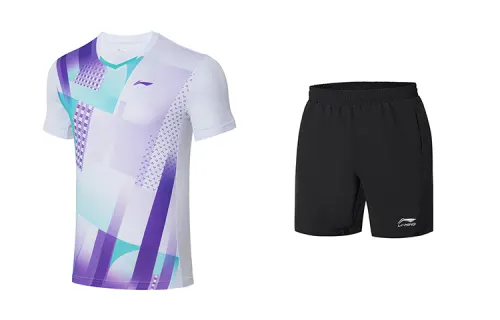 Li Ning Badminton Collection Badminton Jersey Set Men's