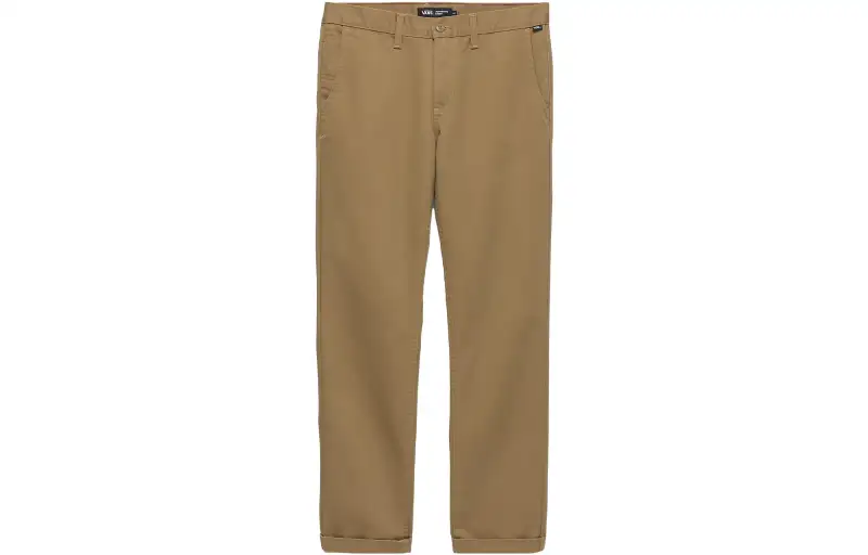 Vans Casual Pants Unisex Khaki Moderate Straight Fit Pants