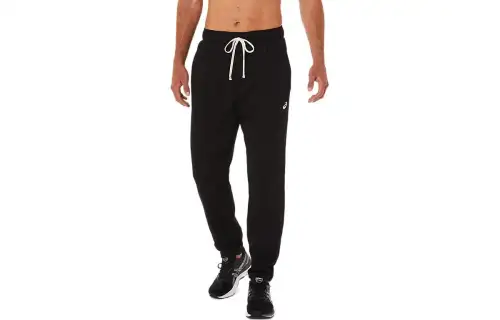 ASICS Casual Pants Men's Black Moderate Cuffed Pants