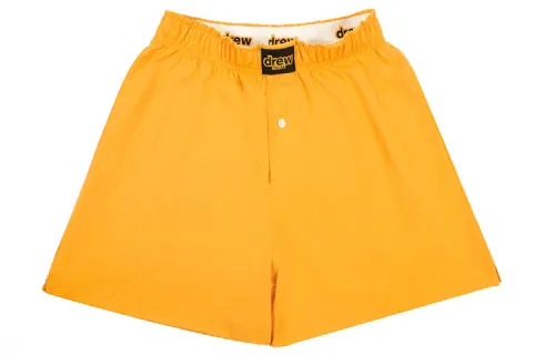 Drew House Casual Shorts Unisex Yellow
