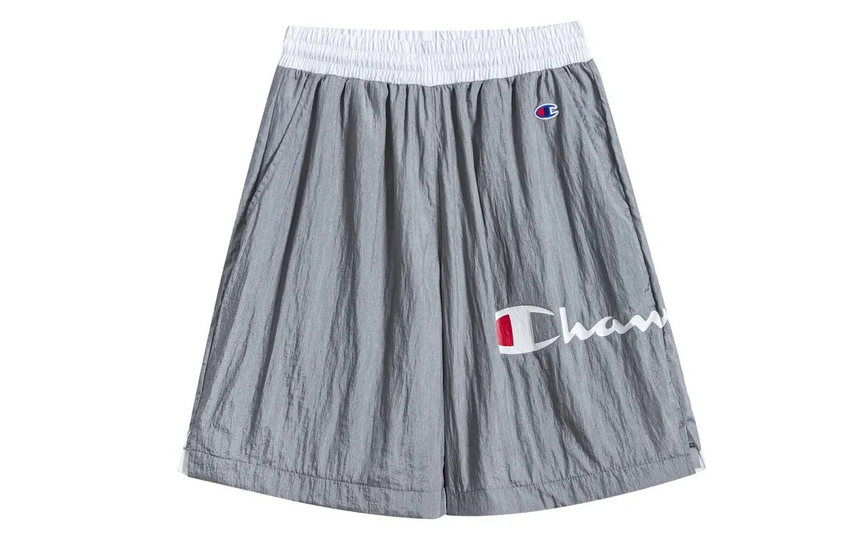 Champion Shorts US Version Unisex Light Gray