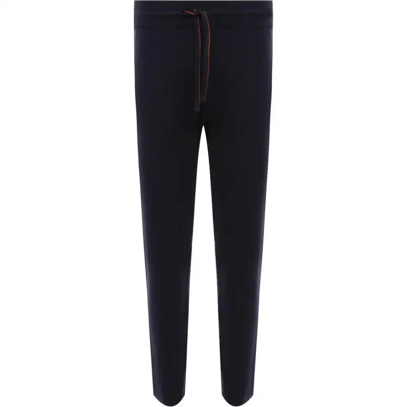 Loro Piana Casual Pants Men's Dark Blue Moderate Slim Fit Pants
