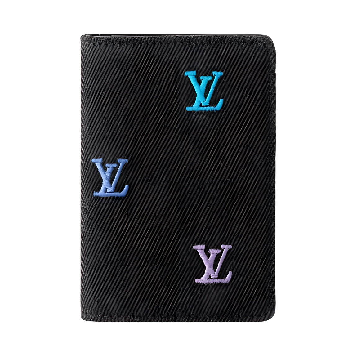 Мужской кошелек Louis Vuitton Blason Denim (синий)
