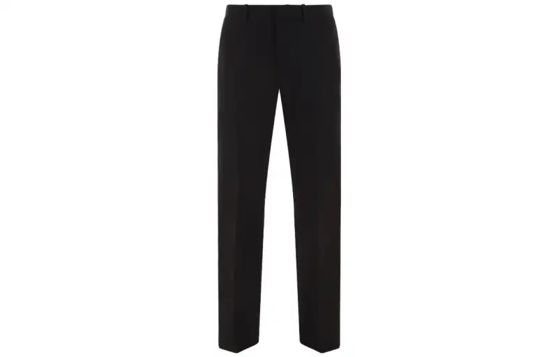 OFF WHITE High Waist Straight Leg Pants