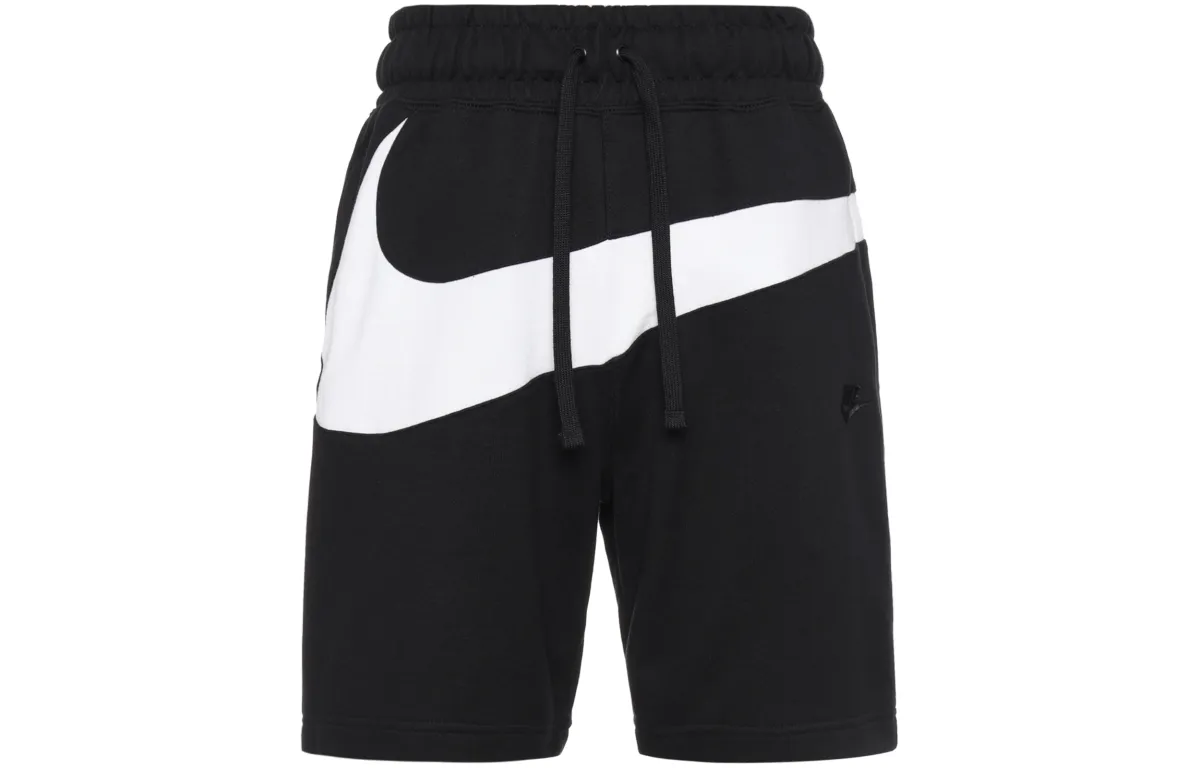 Nike BIG SWOOSH SPORTSWEAR FRENCH TERRY SHORTS Black
