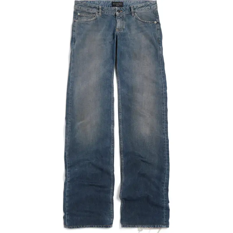 Balenciaga Fitted Low Waisted Jeans
