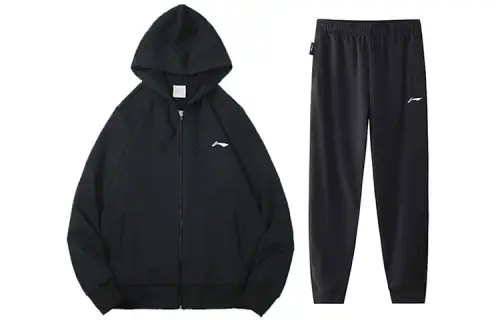 Li Ning Straight Fit Set Fall Men's Black/Black