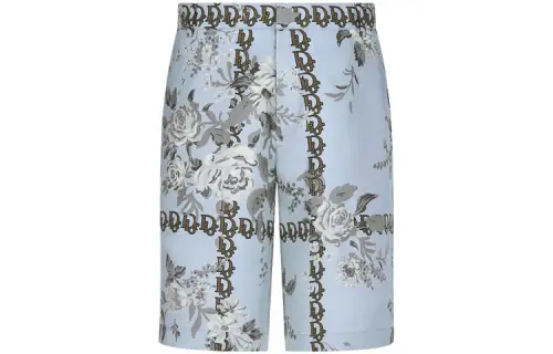 DIOR Quarterly New Products Casual Shorts Men's Blue Moderate