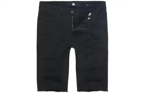 Jordan Denim Shorts Men's Black Moderate