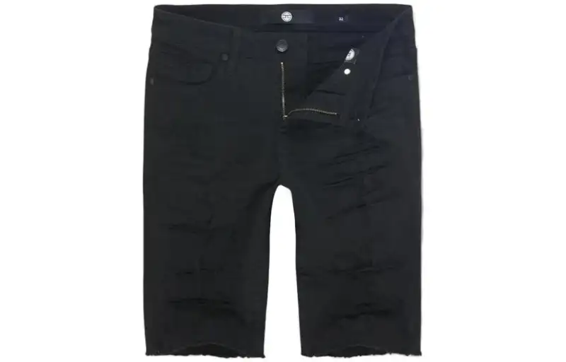 Jordan Denim Shorts Men's Black Moderate
