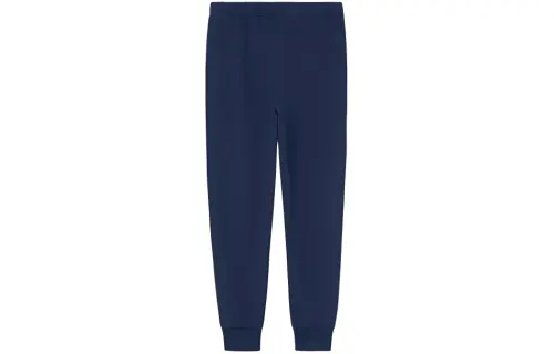 KENZO Casual Pants Men's Navy Moderate Tapered Pants