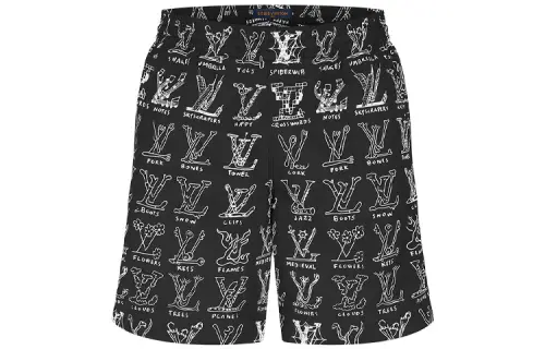 LOUIS VUITTON Casual Shorts Men's Black