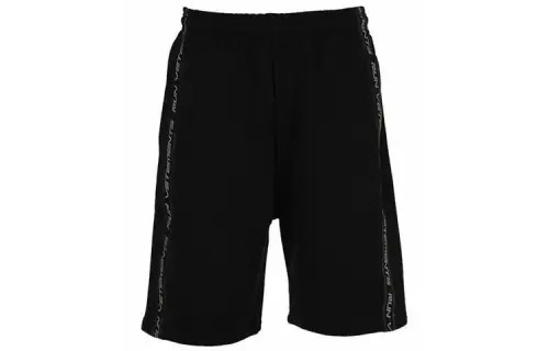Vetements Casual Shorts Unisex Black Moderate