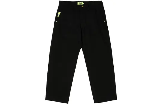 PALACE FW23 Casual Pants Unisex Black Moderate Straight Fit Pants
