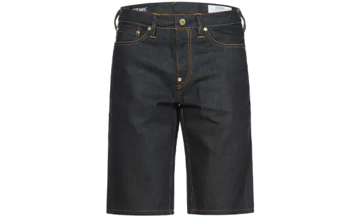 EVISU SS20 Fitted Shorts Men's Denim Blue